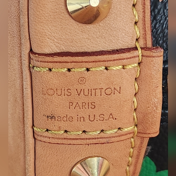 Louis Vuitton x Takashi Murakami Black Multicolor Mongram Alma - Picture 7 of 16